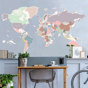 FOLDZILLA 3D Mapa świata - Mapa świata z krajami